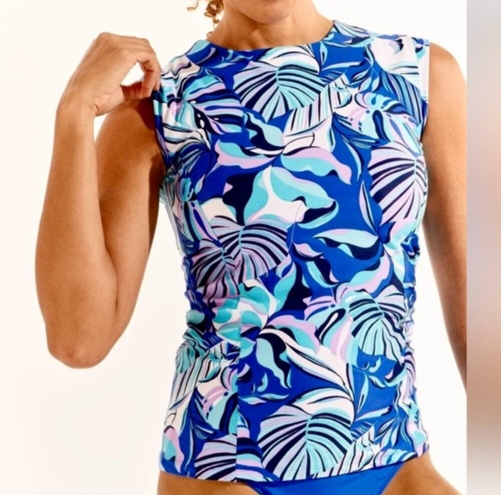 Coolibar Kaylana Tank Top / Swim Tank Sz XL NWOT!